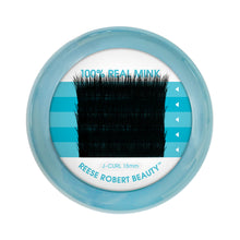 Load image into Gallery viewer, REAL MINK LASH EXTENSIONS - J CURL 15MM