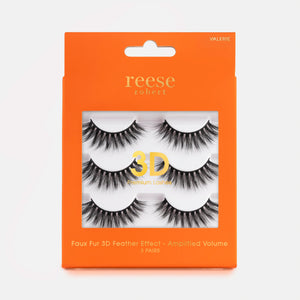 Valerie Faux Fur Amplified Volume Lashes 3 Pairs 2501013