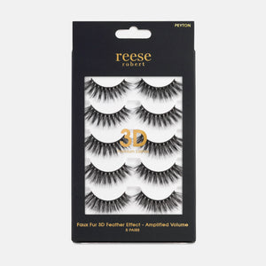 Peyton Premium Faux Fur Lashes 5 Pairs 2501015