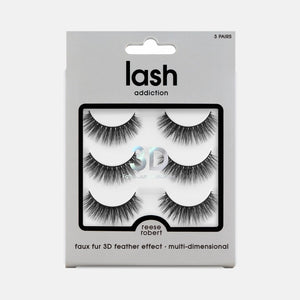 Faux Fur Multi-Dimensional Lashes 3 Pairs 2601013