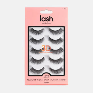 Mia Premium Faux Fur Lashes 5 Pairs 2601035