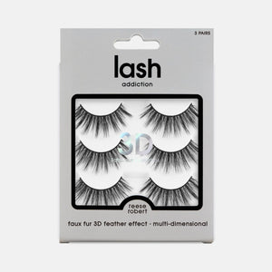 Faux Fur Multi-Dimensional Lashes 3 Pairs 2601053