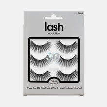 Load image into Gallery viewer, Amelia Faux Fur Multi-Dimensional Lashes 3 Pairs 2601073