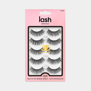 Ruby Premium Faux Fur Lashes 5 Pairs 2601085