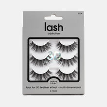 Load image into Gallery viewer, Ella Faux Fur Multi-Dimensional Lashes 3 Pairs 2602043