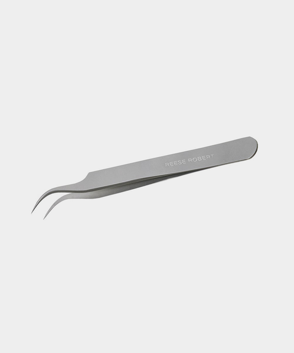 Precision Stainless Steel Curved Tweezers