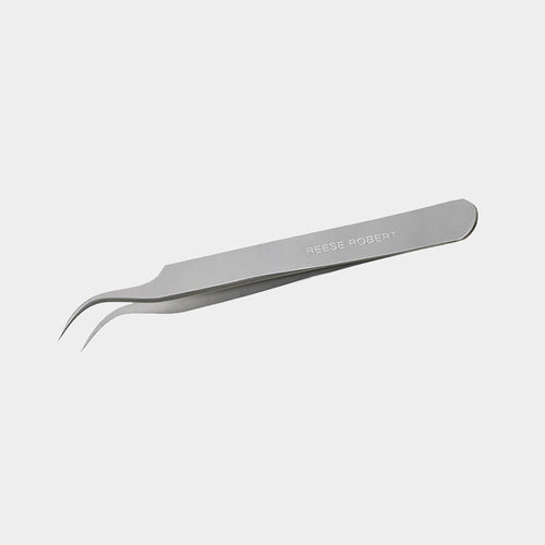 Precision Stainless Steel Curved Tweezers