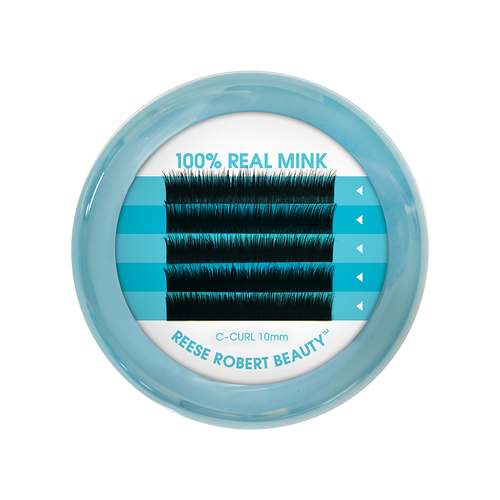 REAL MINK LASH EXTENSIONS - C CURL 10MM