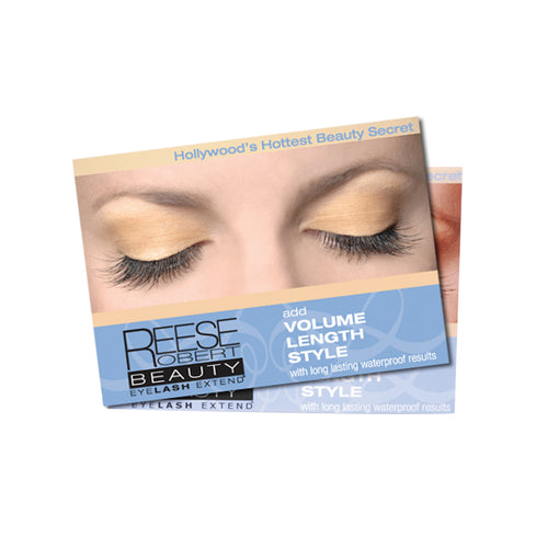 Eyelash Extensions Shelf Talker Cards - 50 ct.